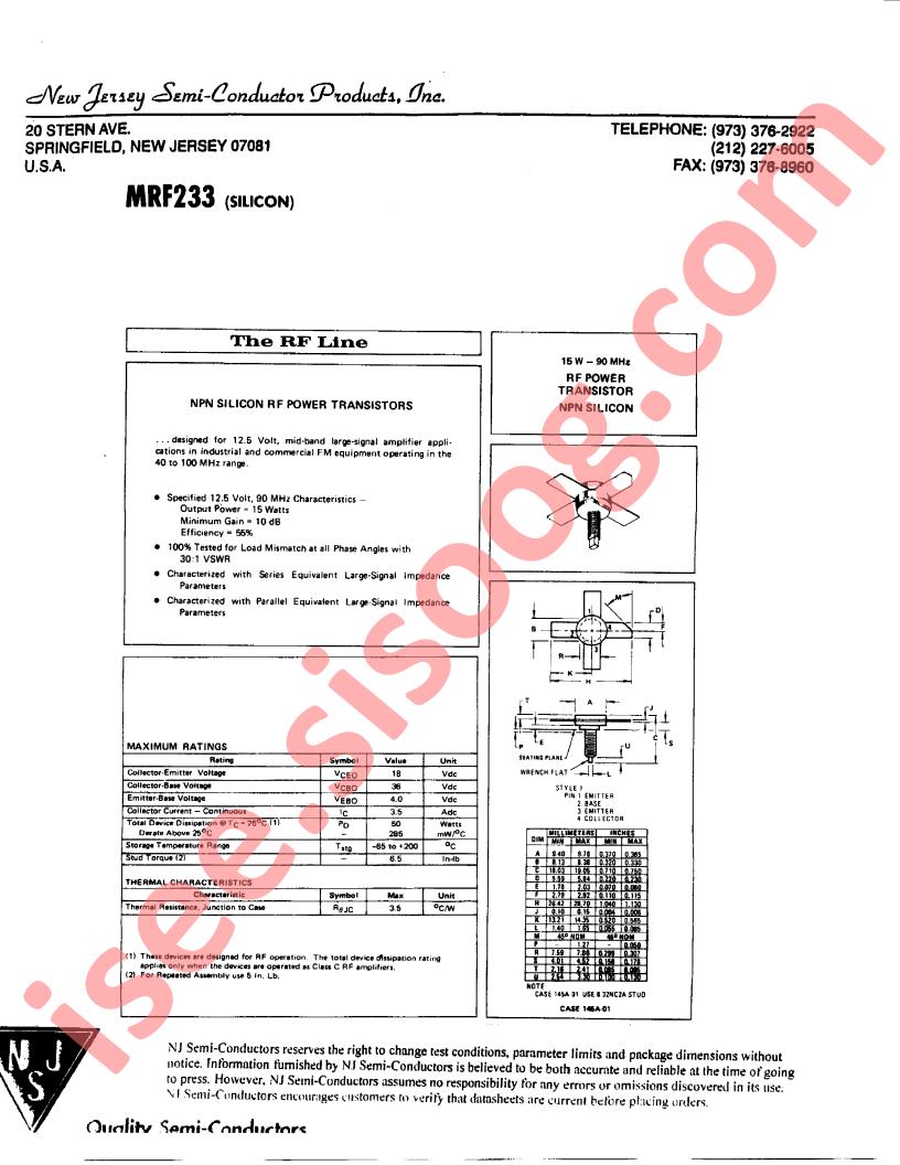 MRF233