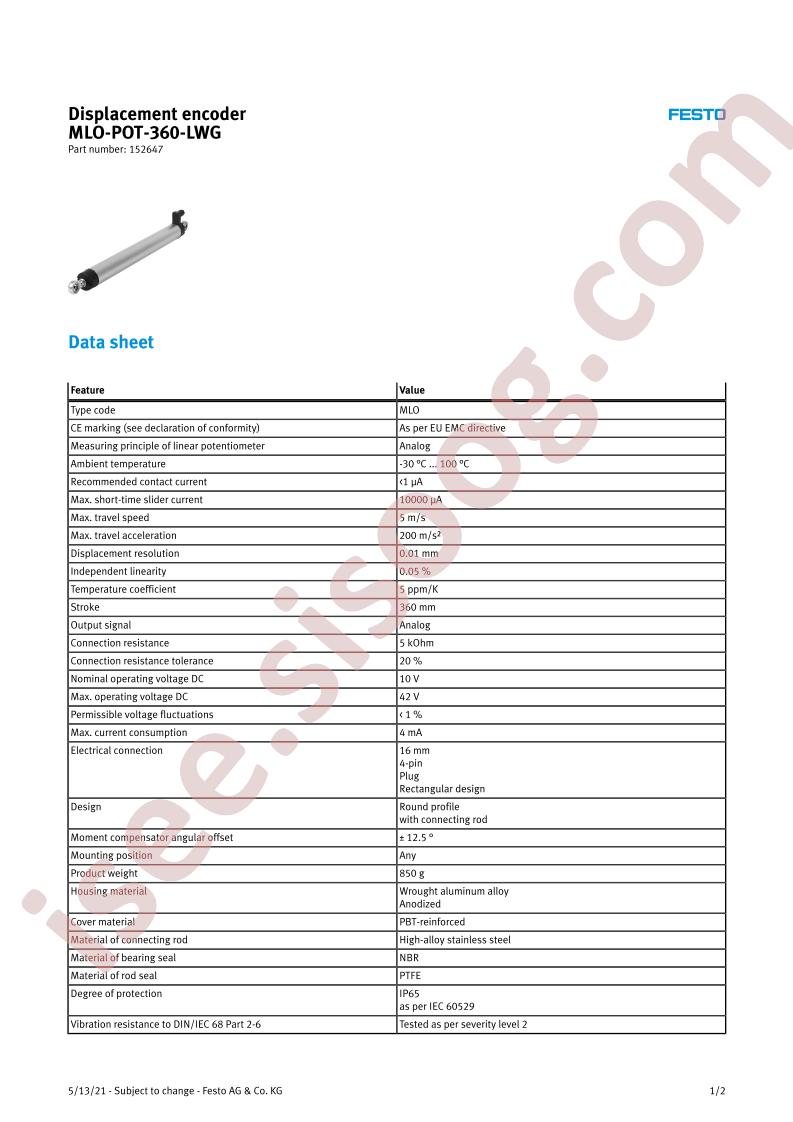 MLO-POT-360-LWG