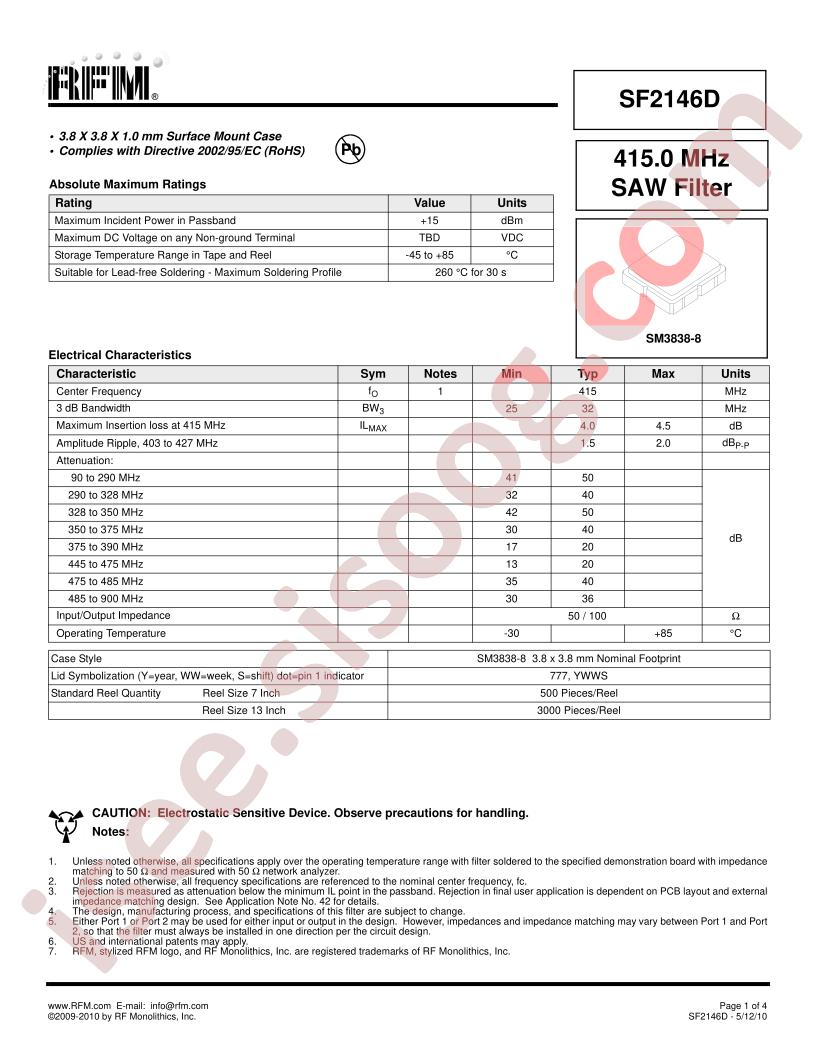 SF2146D