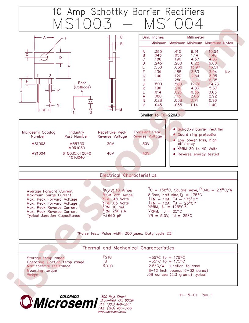 MBR1030