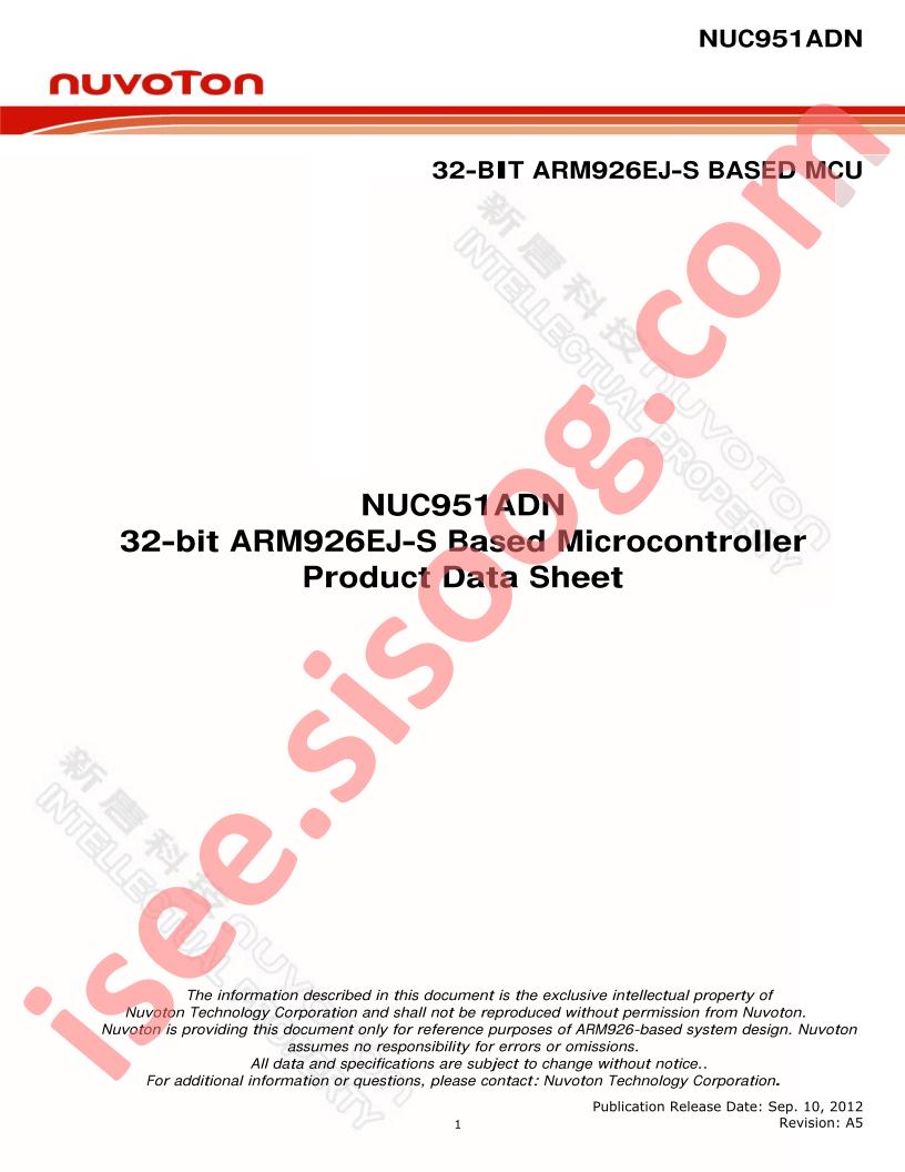 NUC951ADN