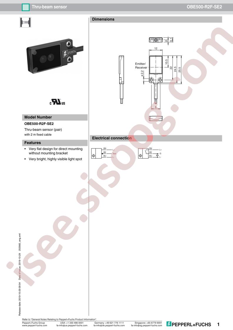 OBE500-R2F-SE2