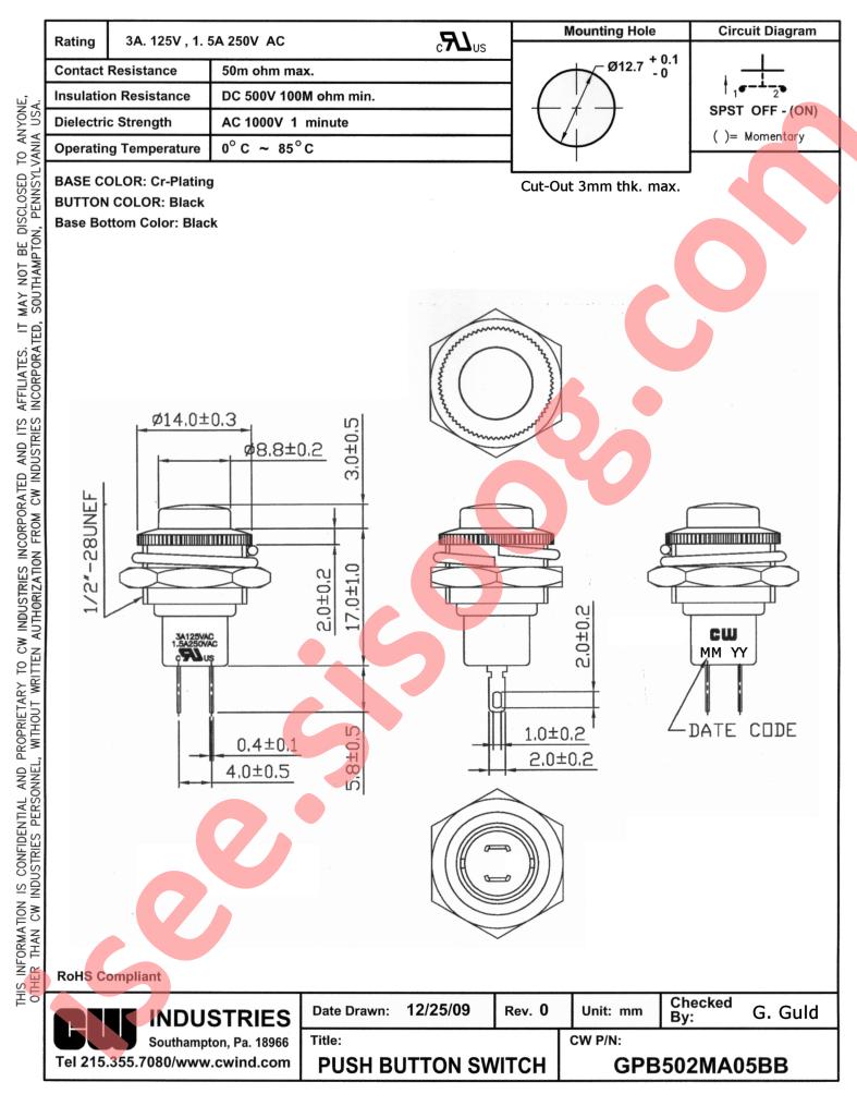 GPB502MA05BB