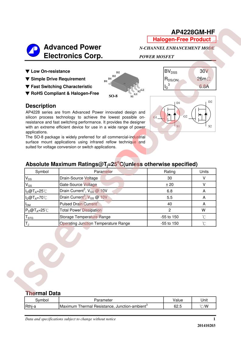 AP4228GM-HF