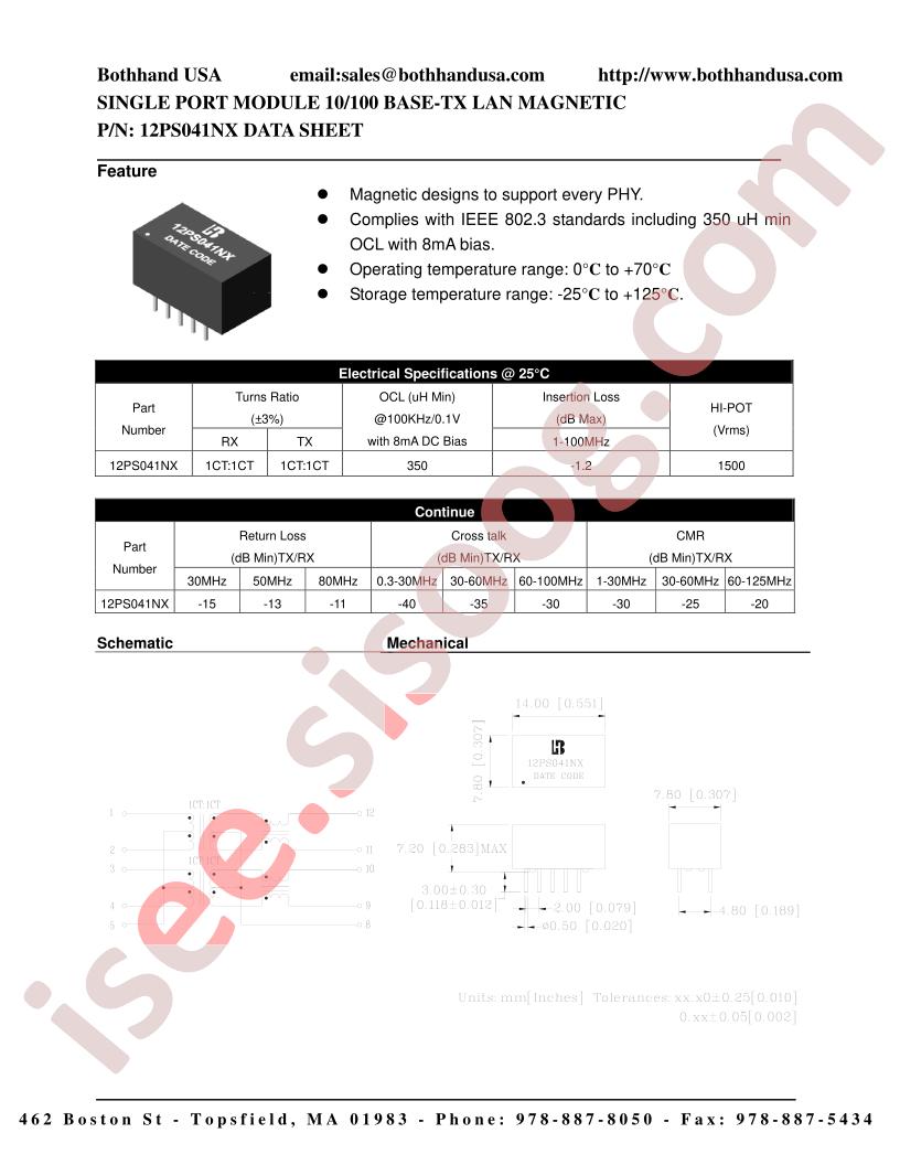 12PS041NX