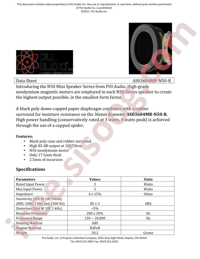 AS03604MR-N50-R