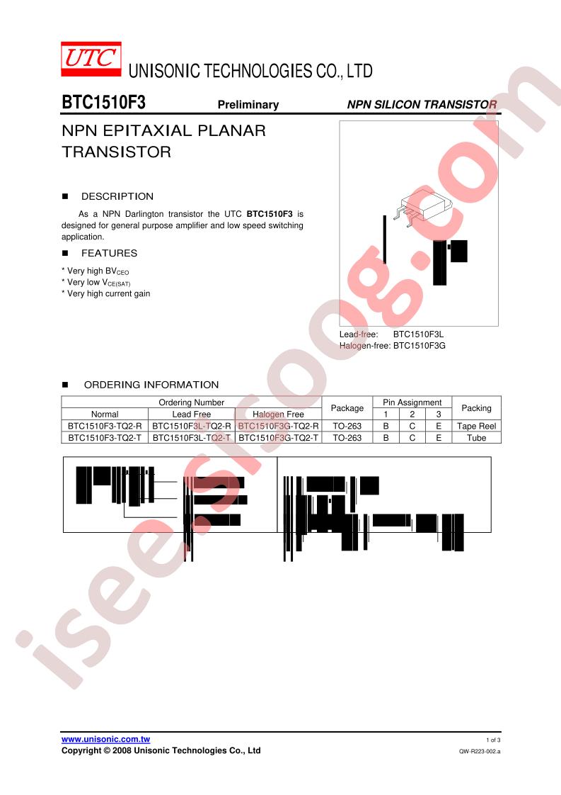BTC1510F3-TQ2-T