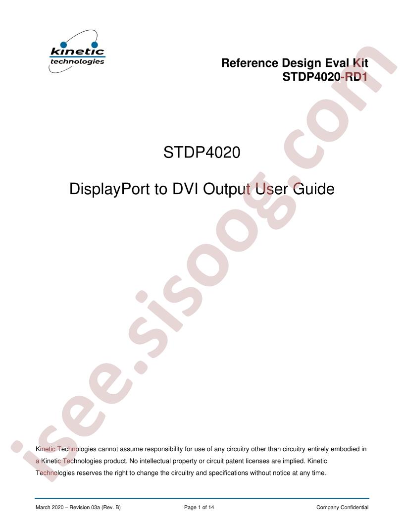 STDP4020-RD1