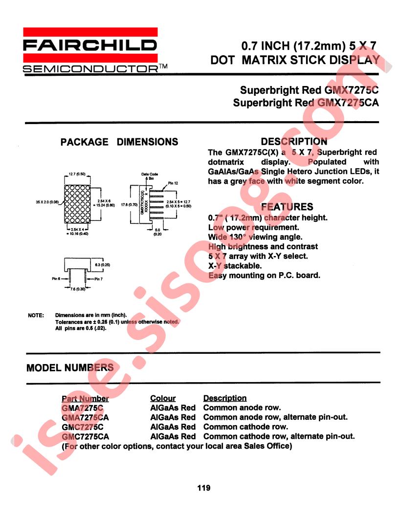 GMA7275C