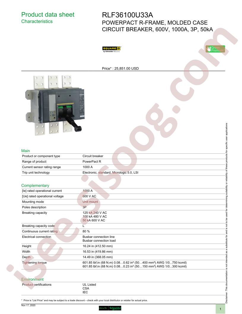 RLF36100U33A