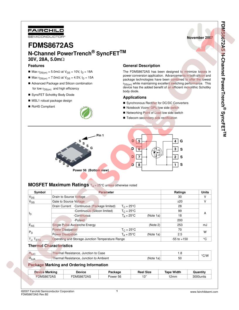 FDMS8672AS