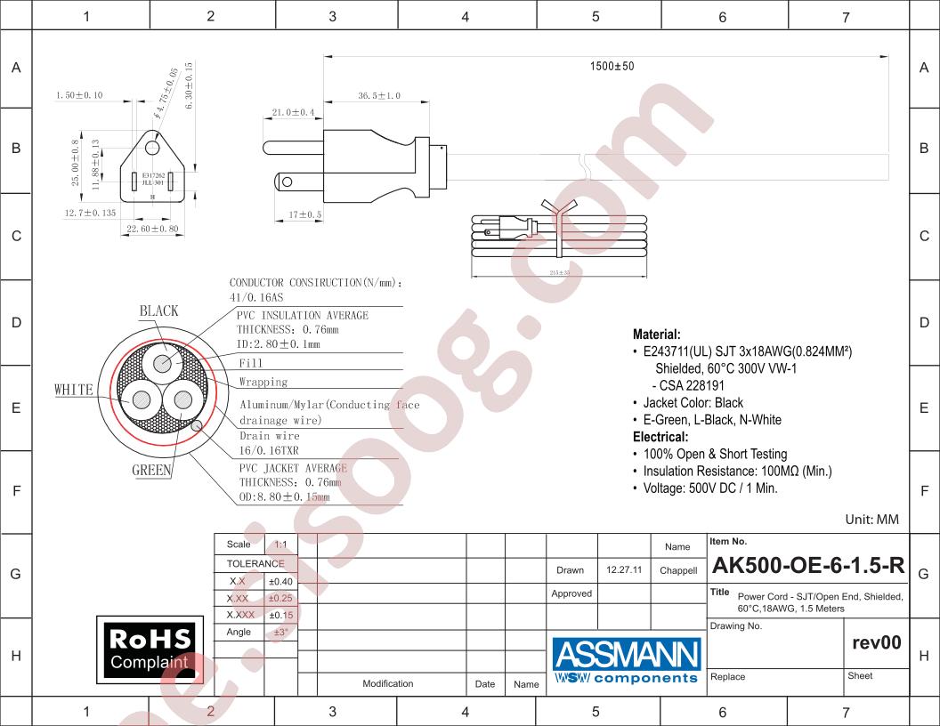 AK500-OE-6-15-R