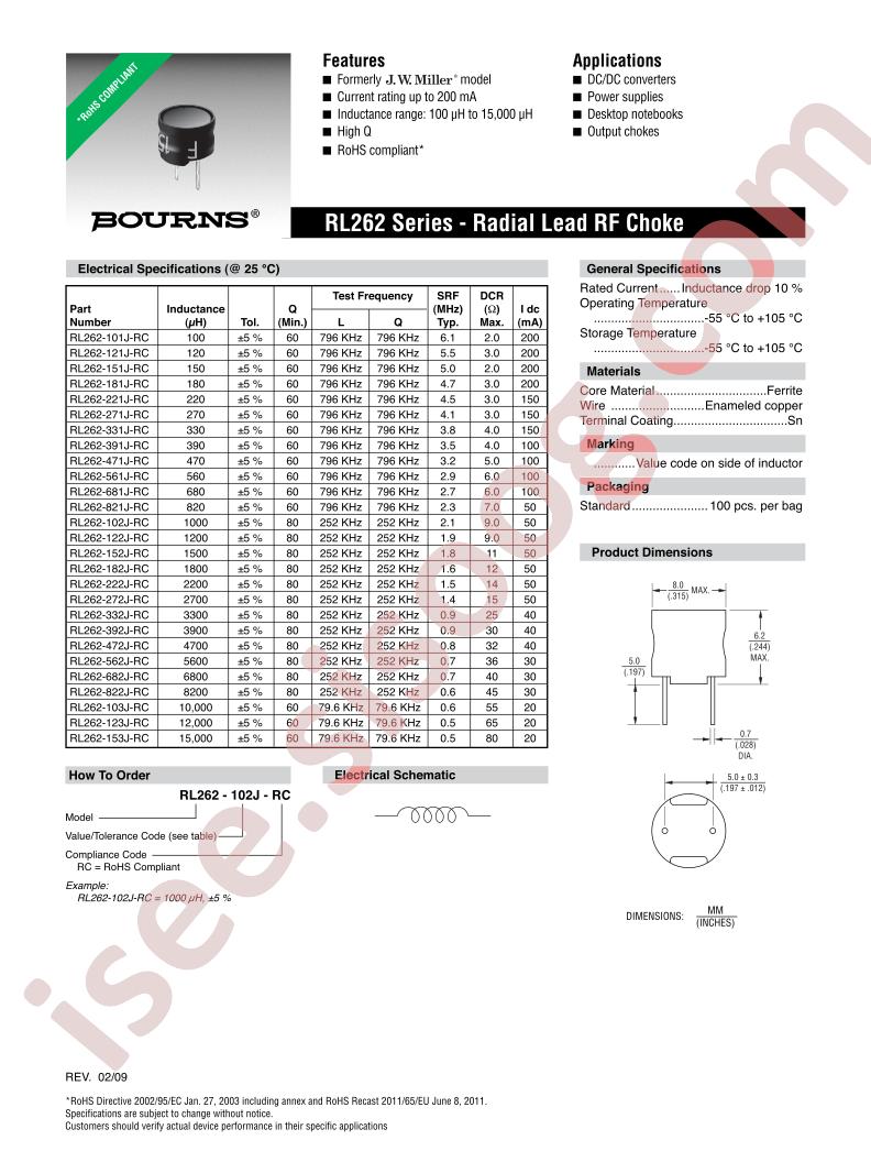 RL262-101J-RC