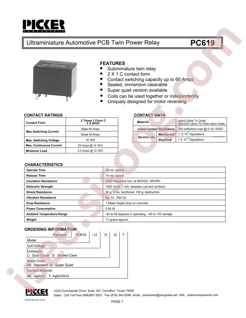 PC619-12C