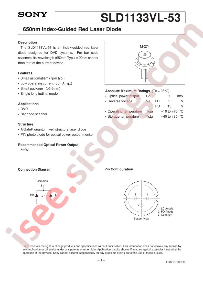 SLD1133VL-53