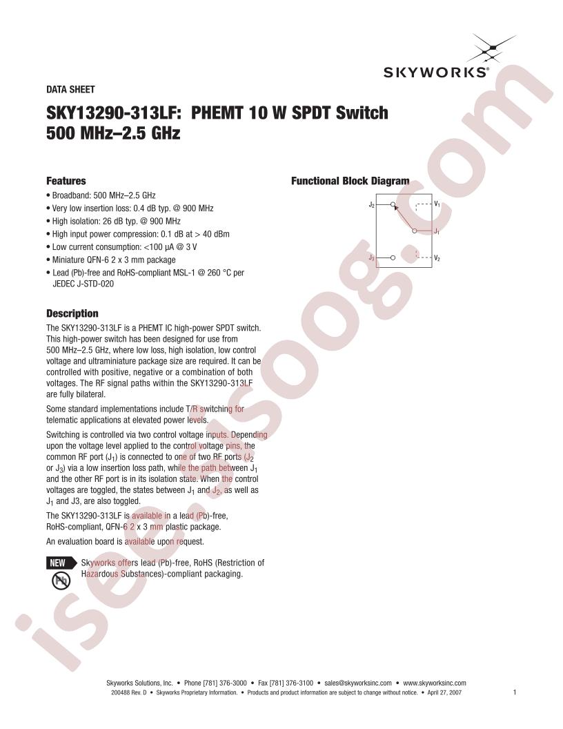SKY13290-313LF