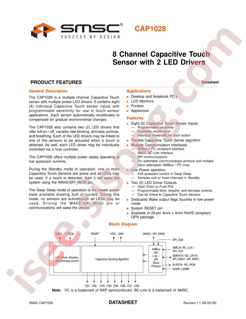 CAP1028-1-BP-TR
