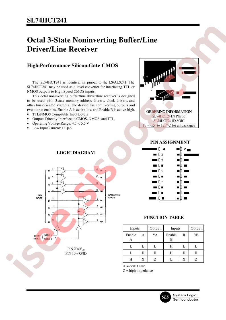 SL74HCT241