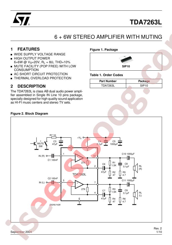 TDA7263L