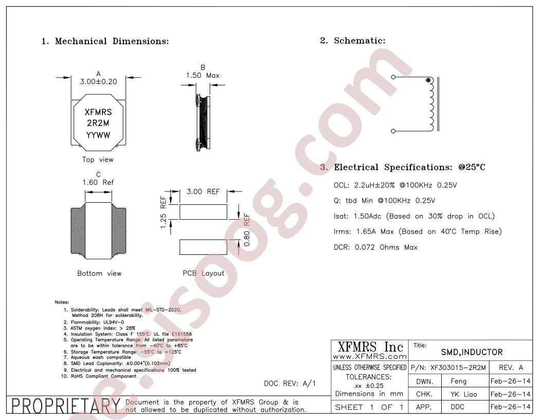 XF303015-2R2M