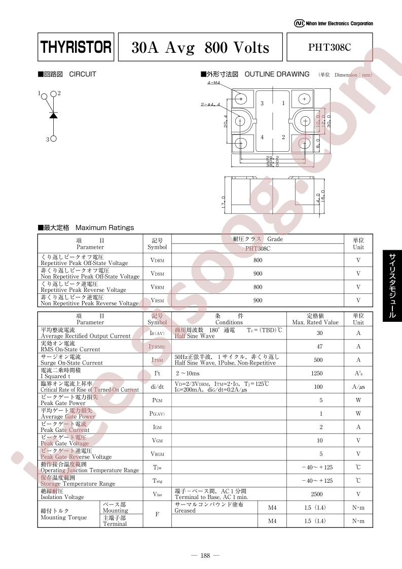 PHT308C