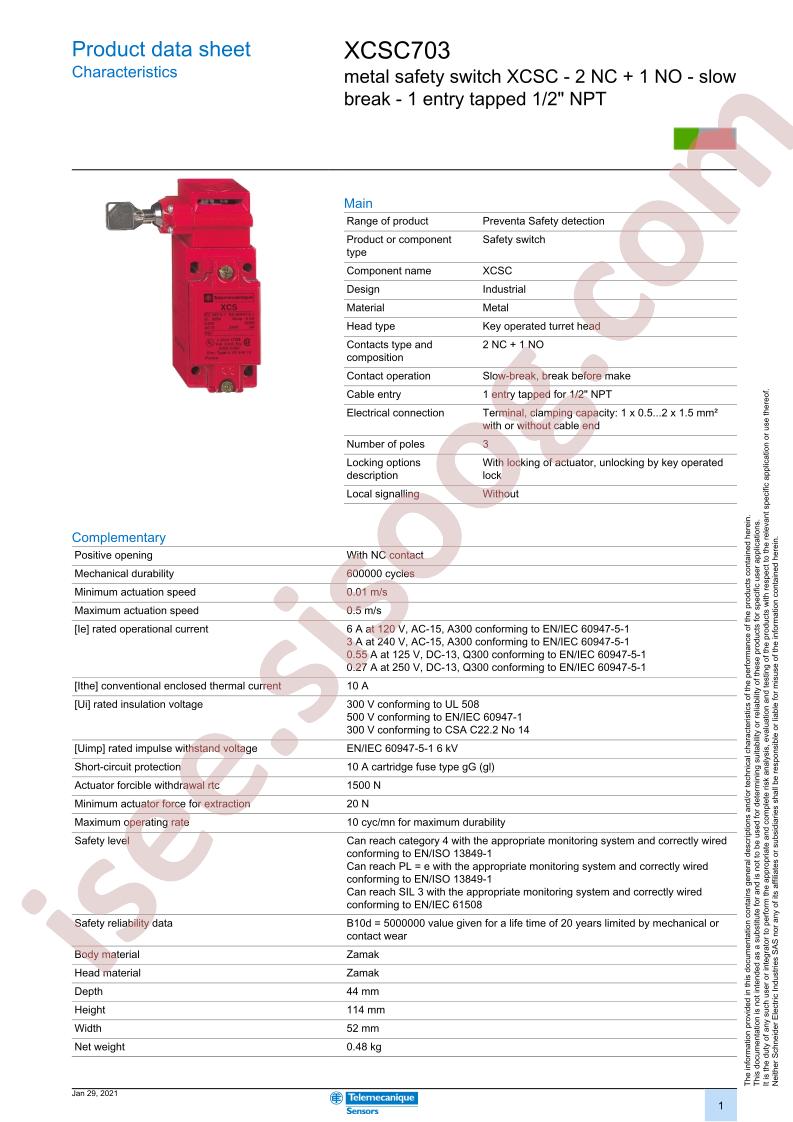XCSC703