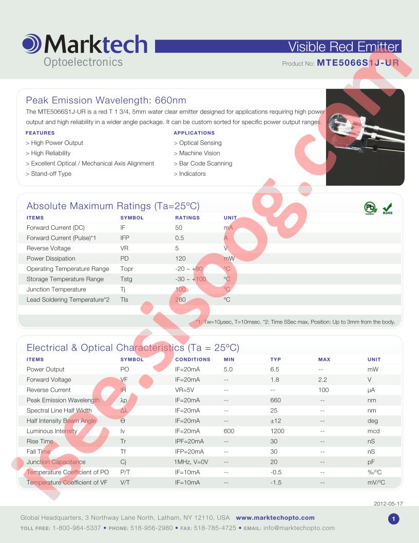 MTE5066S1J-UR