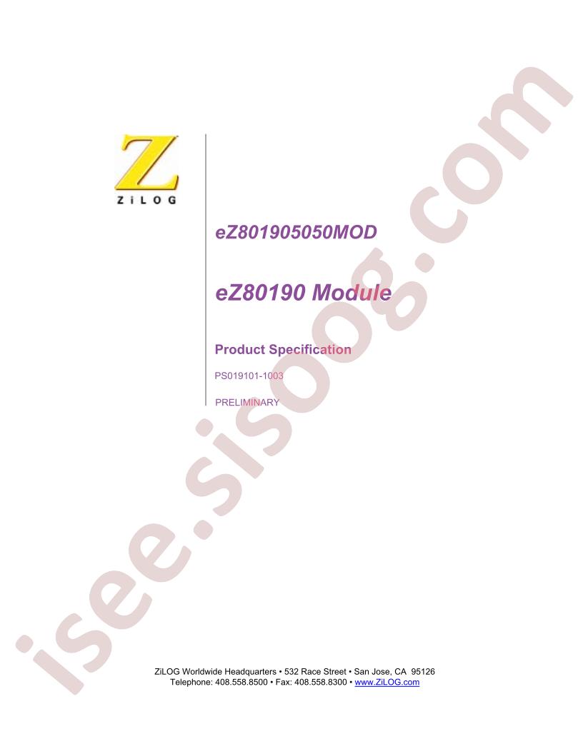 EZ801905050MOD