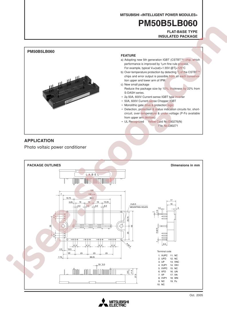 PM50B5LB060