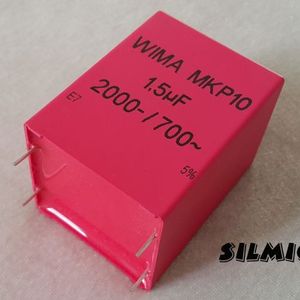 خازن های فرکانس 1.5 میکرو فاراد 2000 ولت WIMA آلمان گرید صوتی سری MKP10