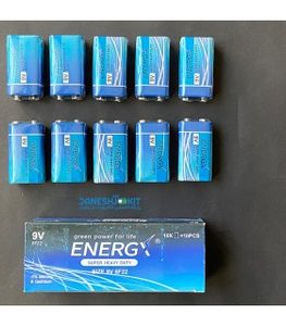 بسته 10 عددی اقتصادی  باتری کتابی Energy