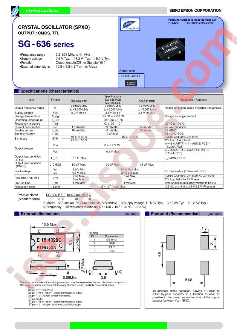 SG-636PDE