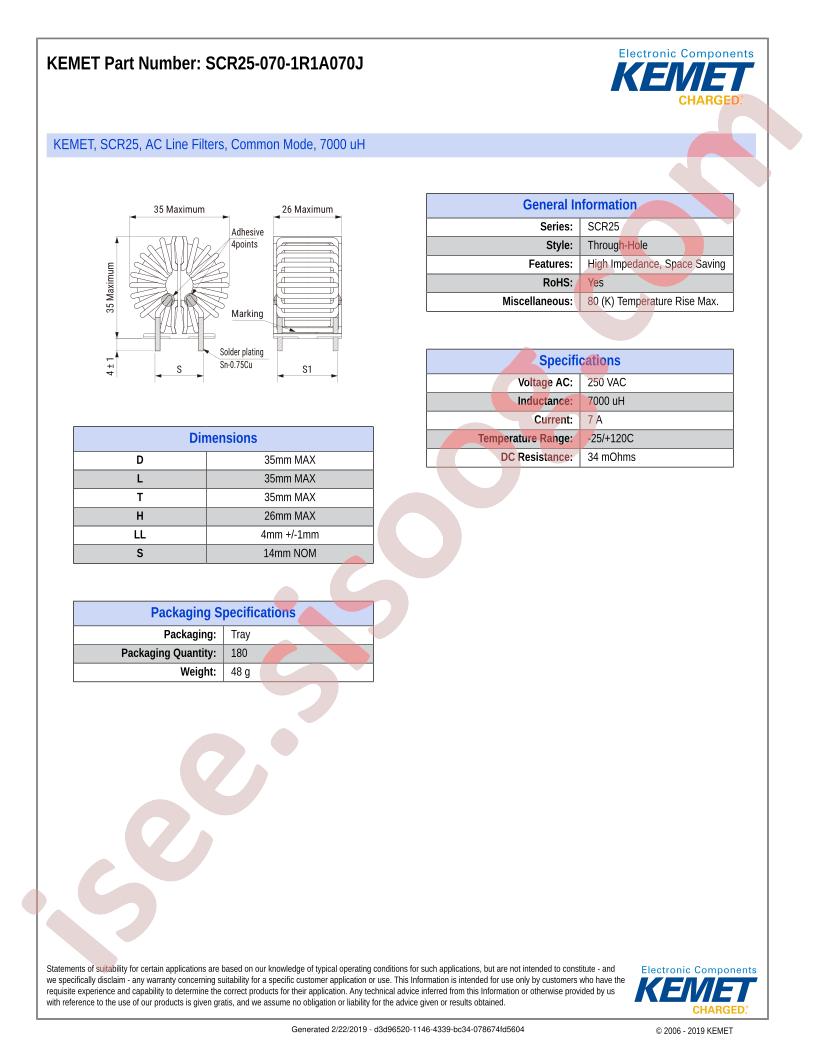 SCR25-070-1R1A070J