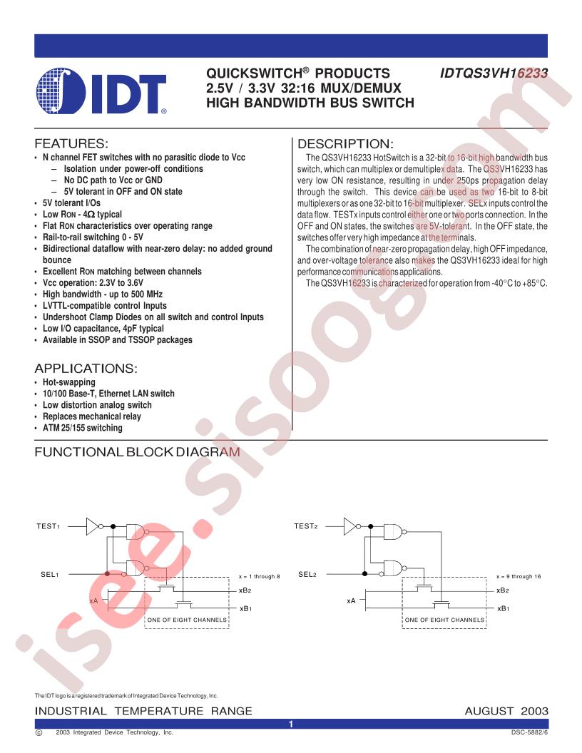 IDTQS3VH16233