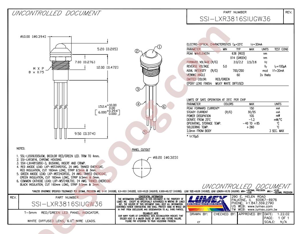 SSI-LXR3816SIUGW36