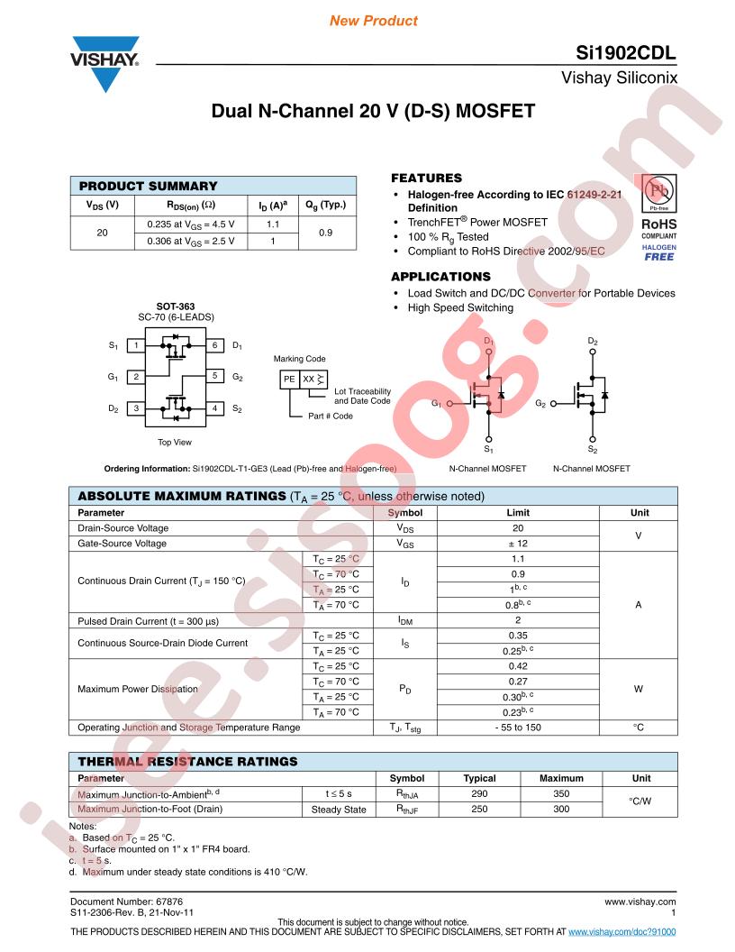 SI1902CDL