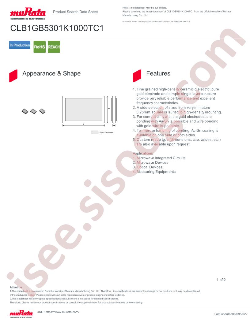 CLB1GB5301K1000TC1