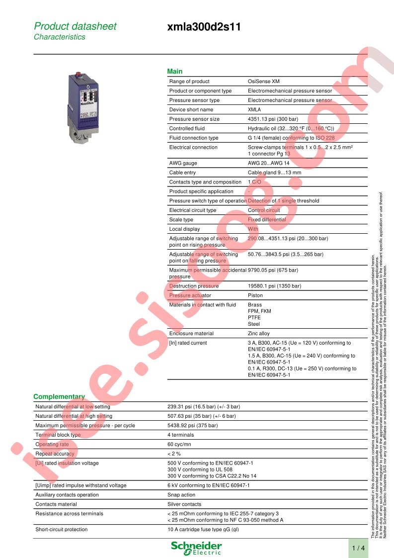 XMLA300D2S11