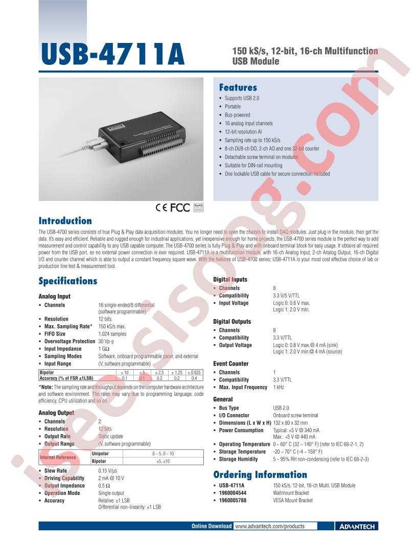 USB-4711A