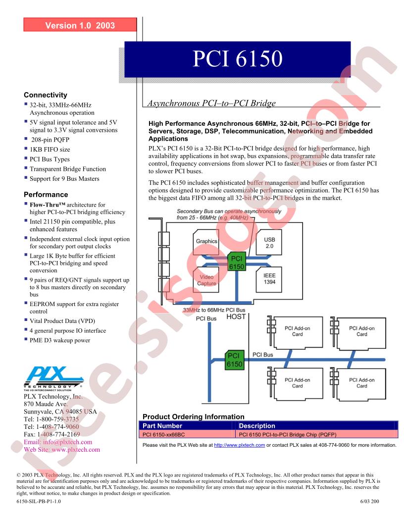 PCI6150-XX66BC