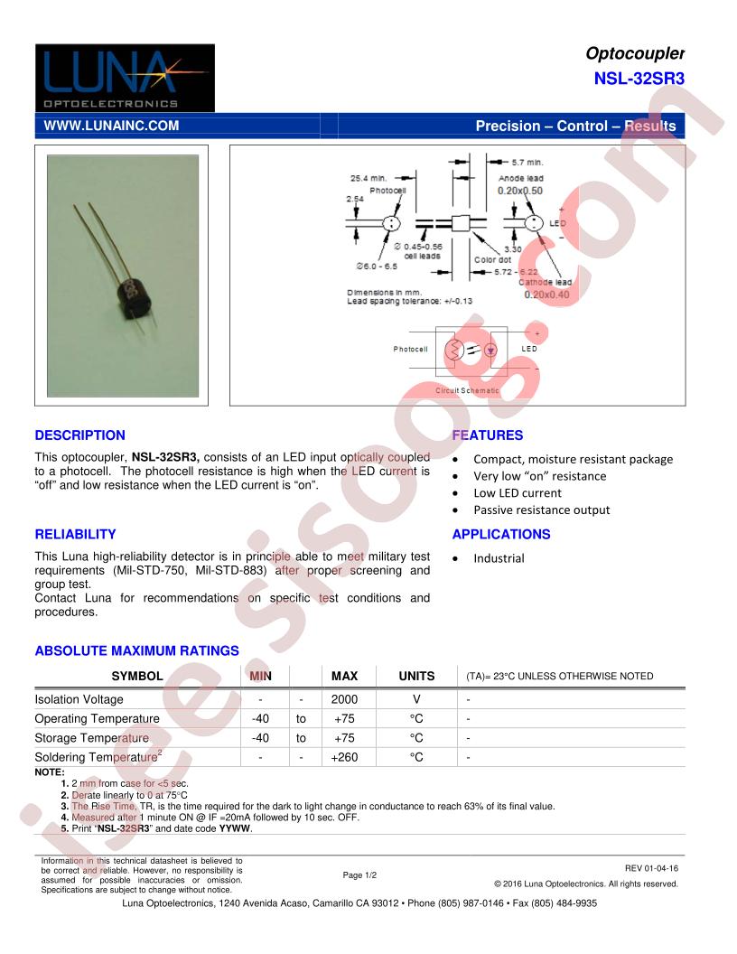 NSL-32SR3