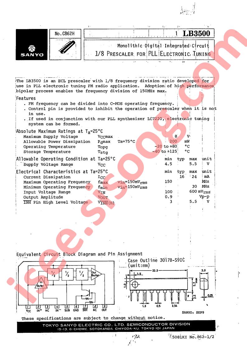 LB3500