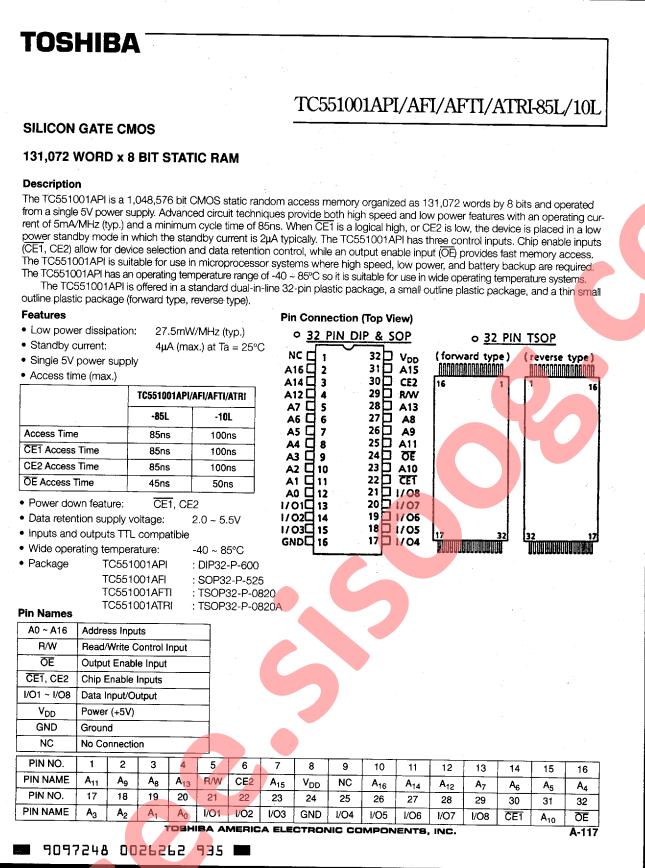 TC551001ATRI-85L