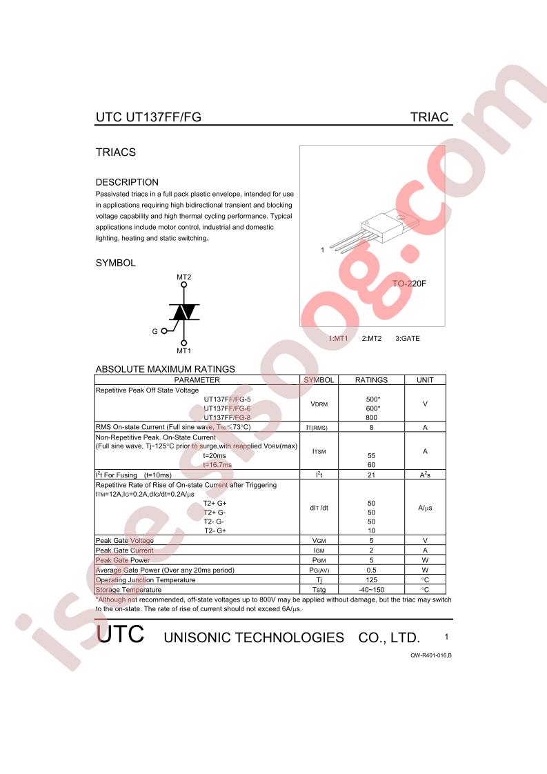 UT137FG