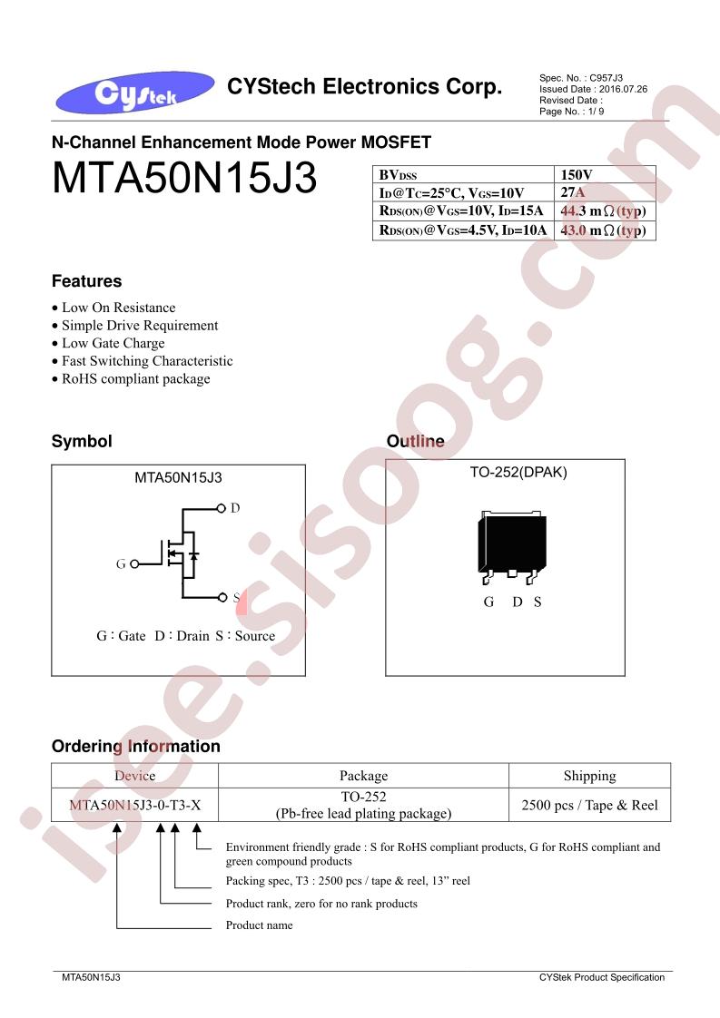 MTA50N15J3