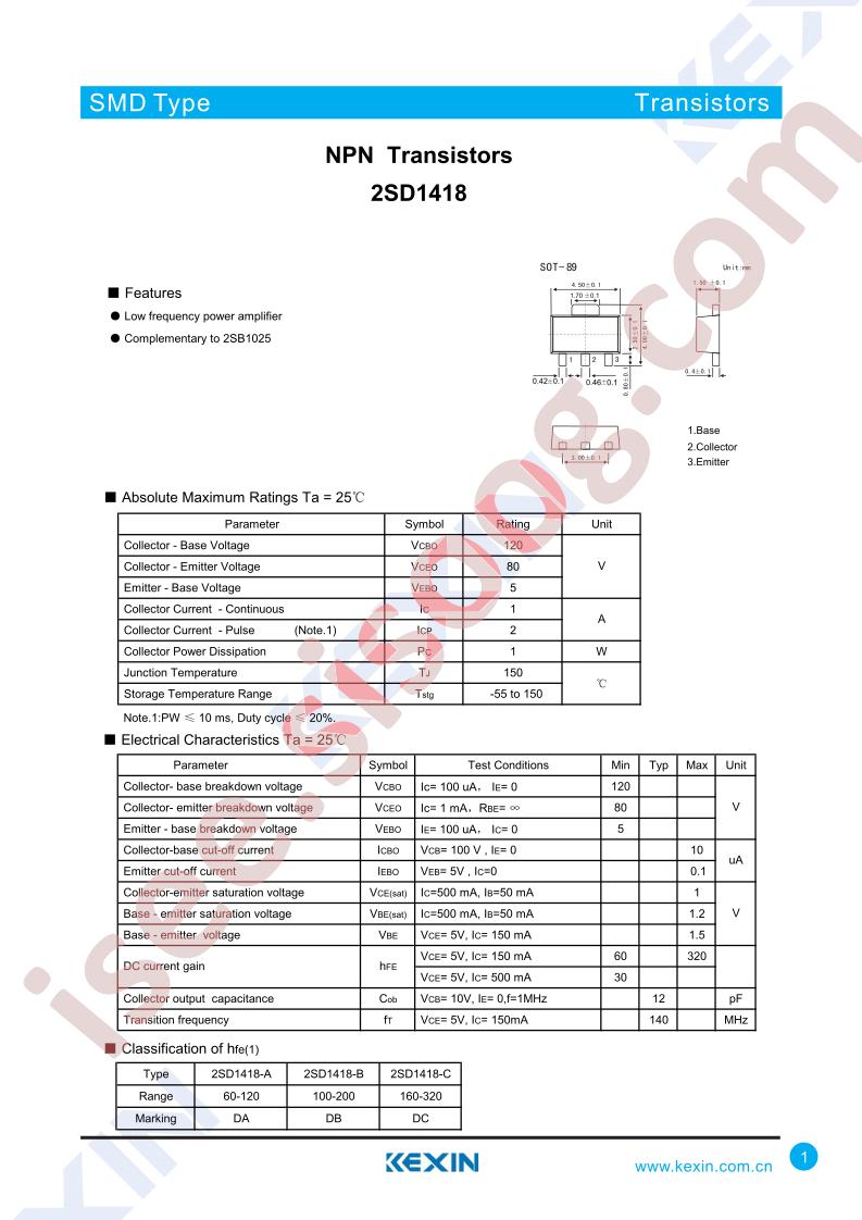 2SD1418-A