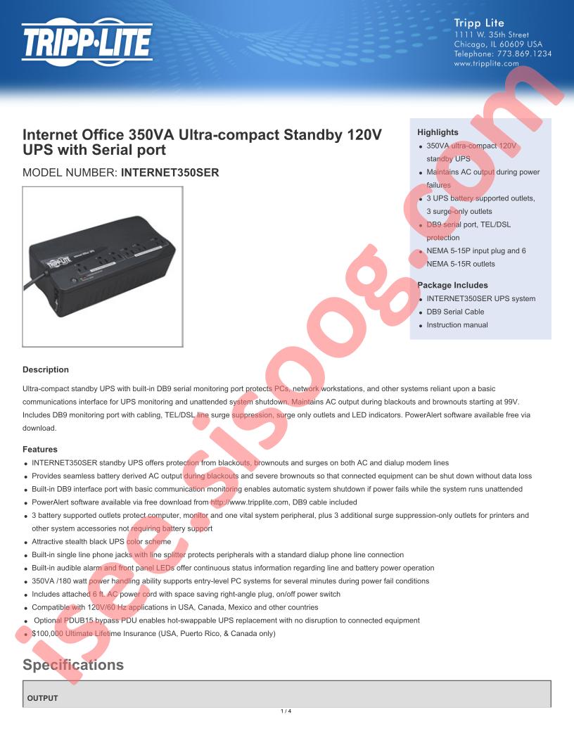 INTERNET350SER