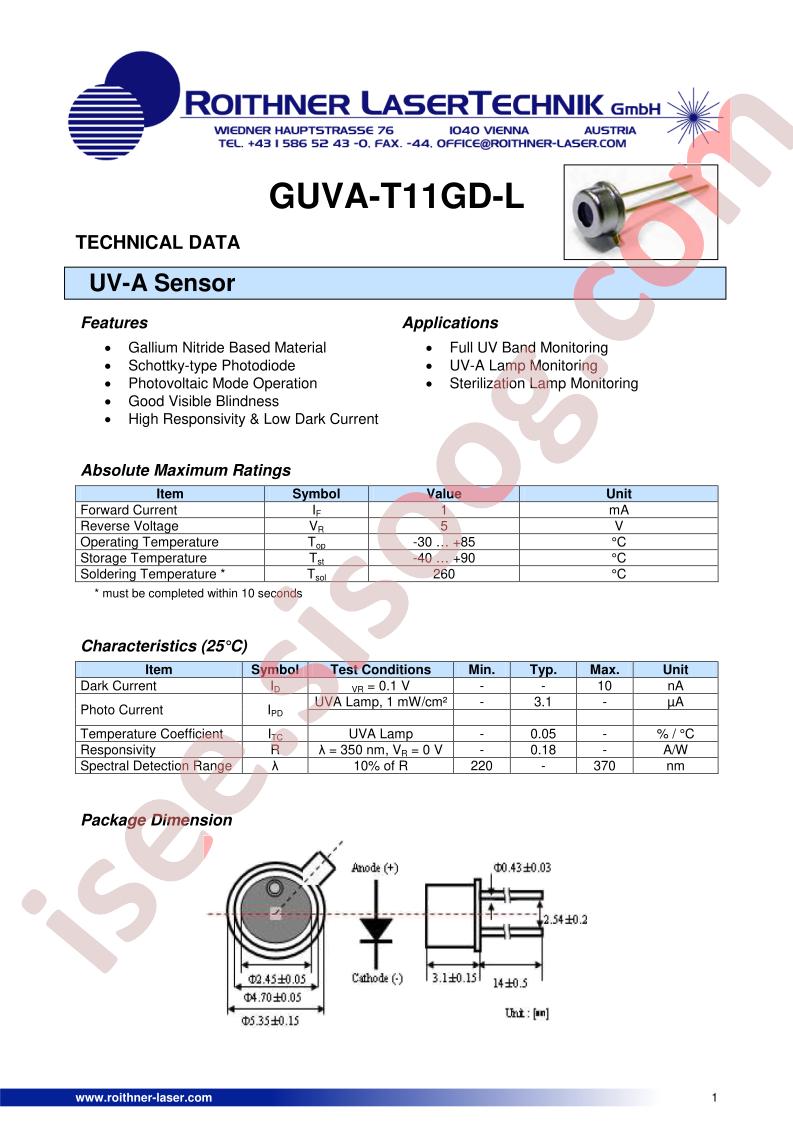 GUVA-T11GD-L