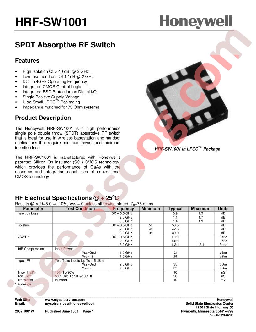 HRF-SW1001