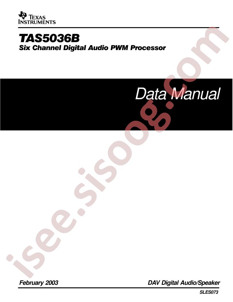 TAS5036BPFCR
